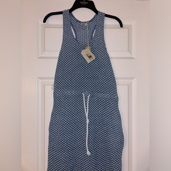 NWT Faherty Marina Dress Fish Scale size small - Picture 3 of 5